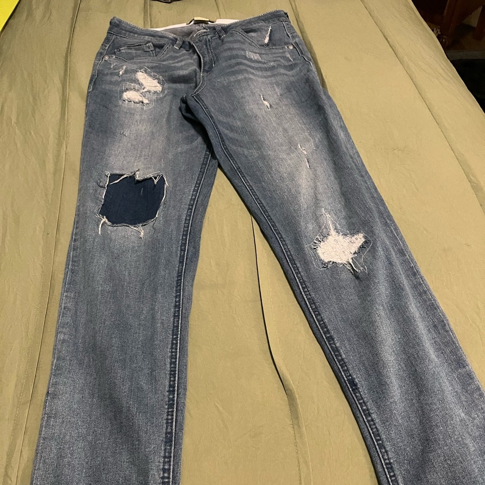 Democracy Patchworks  Jeans with AB Technology